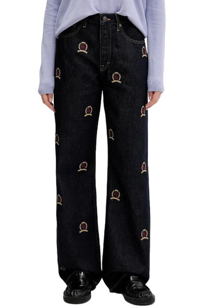 TOMMY JEANS MIA MR RLXD STR ΤΖΙΝ ΠΑΝΤΕΛΟΝΙ ΓΥΝΑΙΚΕΙΟ DENIM DARK