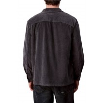CALVIN KLEIN JEANS LS CORDUROY POCKET RELAXED SHIRT ΜΠΟΥΦΑΝ ΑΝΔΡΙΚΟ GREY