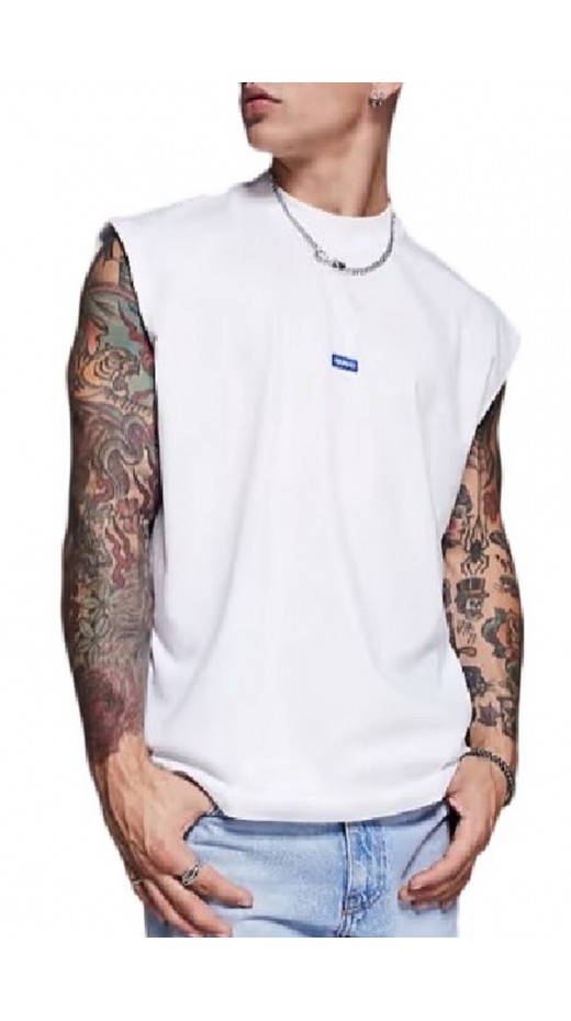 HUGO BOSS JERSEY NAVERTZ T-SHIRT ΜΠΛΟΥΖΑ ΑΝΔΡΙΚΗ SOFT PINK