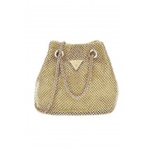 GUESS ZALINA POUCH ΤΣΑΝΤΑ ΓΥΝΑΙΚΕΙΑ GOLD