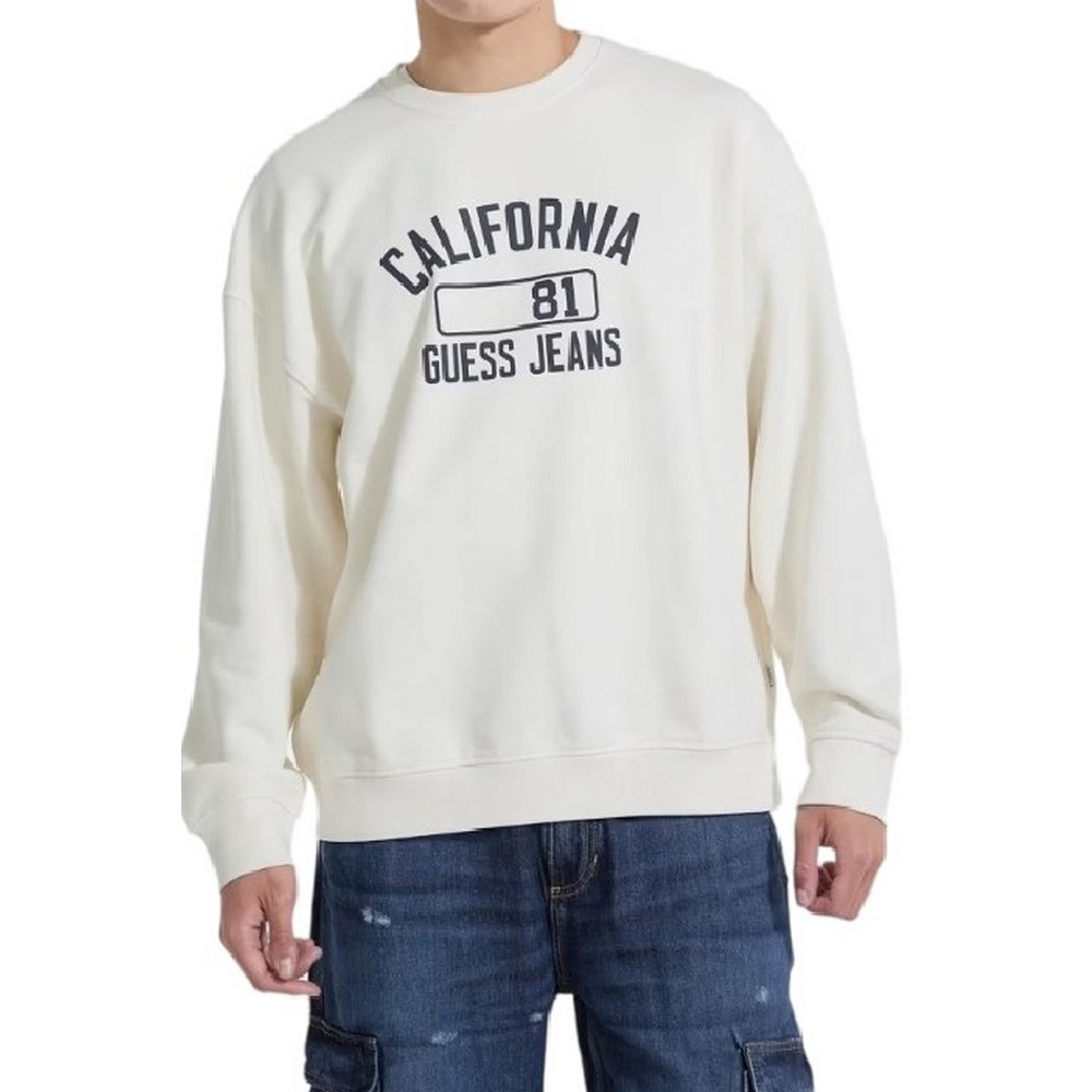 GUESS JEANS CN SLIM CALIFORNIA ΦΟΥΤΕΡ ΑΝΔΡΙΚΟ OFF WHITE