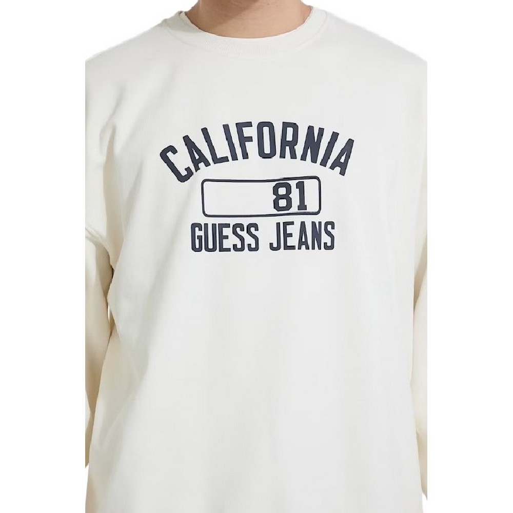 GUESS JEANS CN SLIM CALIFORNIA ΦΟΥΤΕΡ ΑΝΔΡΙΚΟ OFF WHITE