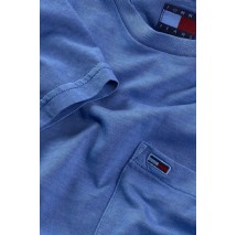 TOMMY JEANS SLIM WASHED POCKET TEE T-SHIRT ΜΠΛΟΥΖΑ ΑΝΔΡΙΚΗ BLUE