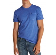 TOMMY JEANS SLIM WASHED POCKET TEE T-SHIRT ΜΠΛΟΥΖΑ ΑΝΔΡΙΚΗ BLUE