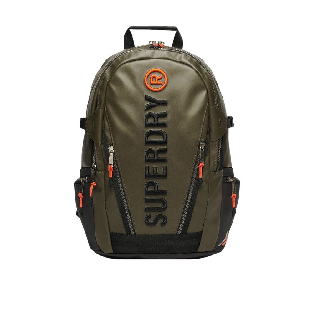SUPERDRY D1 SDNA TARP EMB RUCKSACK ΤΣΑΝΤΑ ΑΝΔΡΙΚΗ GREEN