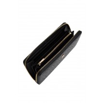 TOMMY HILFIGER ICON LRG ZA MONO ΠΟΡΤΟΦΟΛΙ ΓΥΝΑΙΚΕΙΟ BLACK