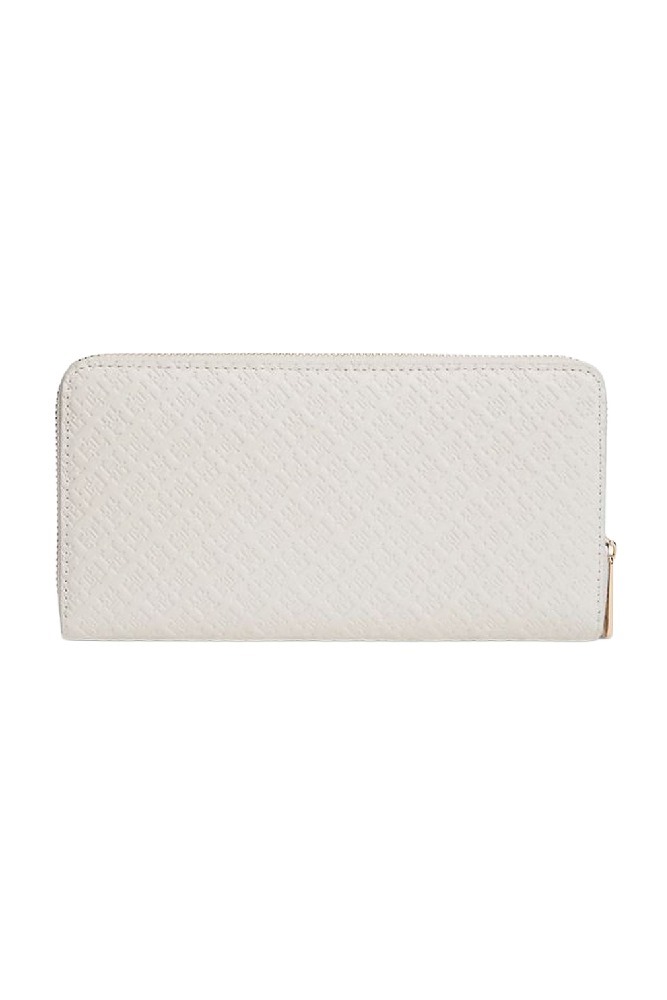 TOMMY HILFIGER ICON LRG ZA MONO ΠΟΡΤΟΦΟΛΙ ΓΥΝΑΙΚΕΙΟ NATURAL