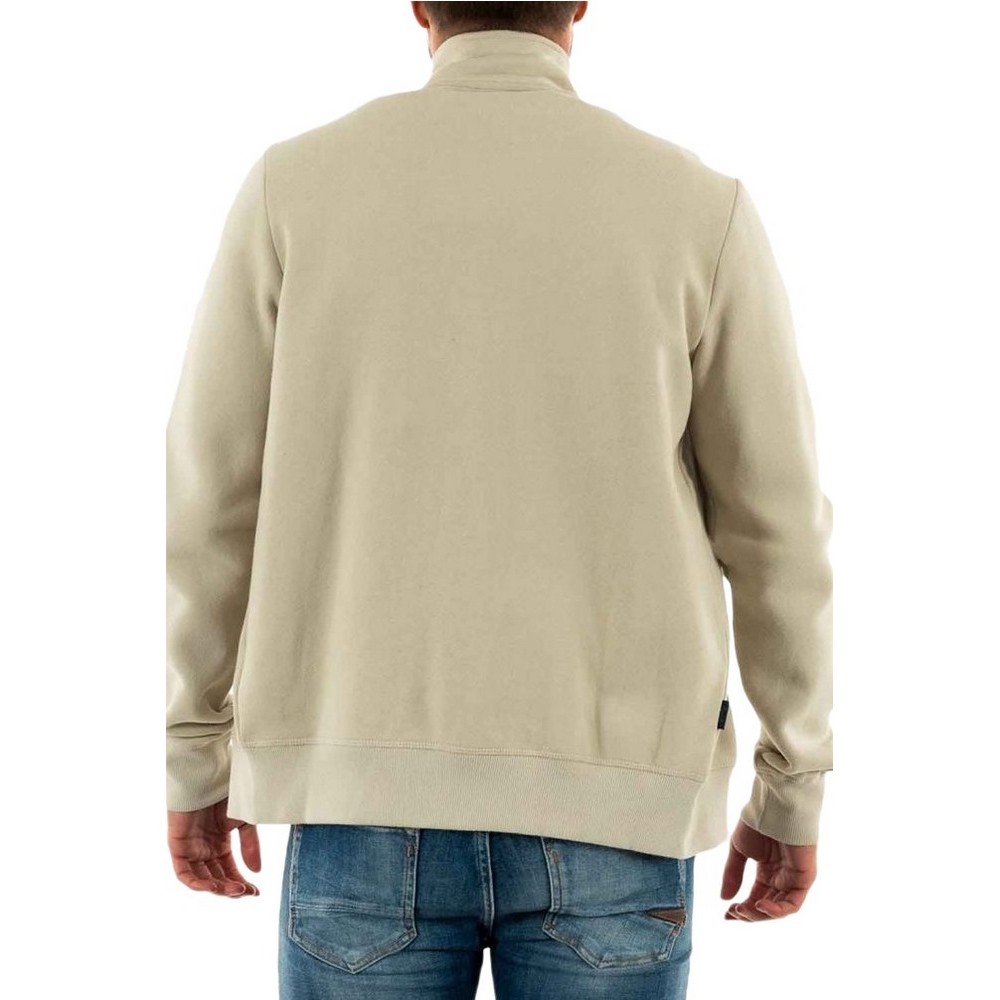 SUPERDRY ESSENTIAL LOGO ZIP TRACK TOP ΖΑΚΕΤΑ ΑΝΔΡΙΚΗ BEIGE