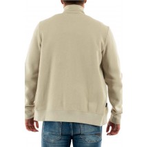 SUPERDRY ESSENTIAL LOGO ZIP TRACK TOP ΖΑΚΕΤΑ ΑΝΔΡΙΚΗ BEIGE