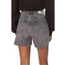 CALVIN KLEIN JEANS MOM SHORT ΣΟΡΤΣ ΓΥΝΑΙΚΕΙΟ GREY