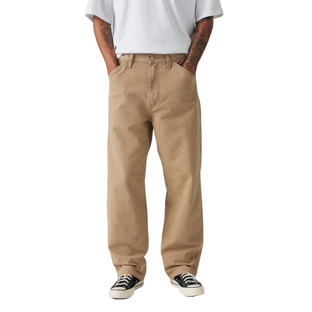 LEVIS 568 LOOSE STRT CARPENTER ΤΖΙΝ ΠΑΝΤΕΛΟΝΙ ΑΝΔΡΙΚΟ BEIGE