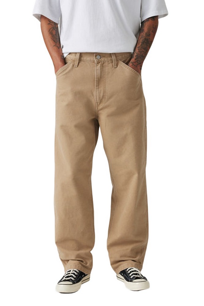 LEVIS 568 LOOSE STRT CARPENTER ΤΖΙΝ ΠΑΝΤΕΛΟΝΙ ΑΝΔΡΙΚΟ BEIGE