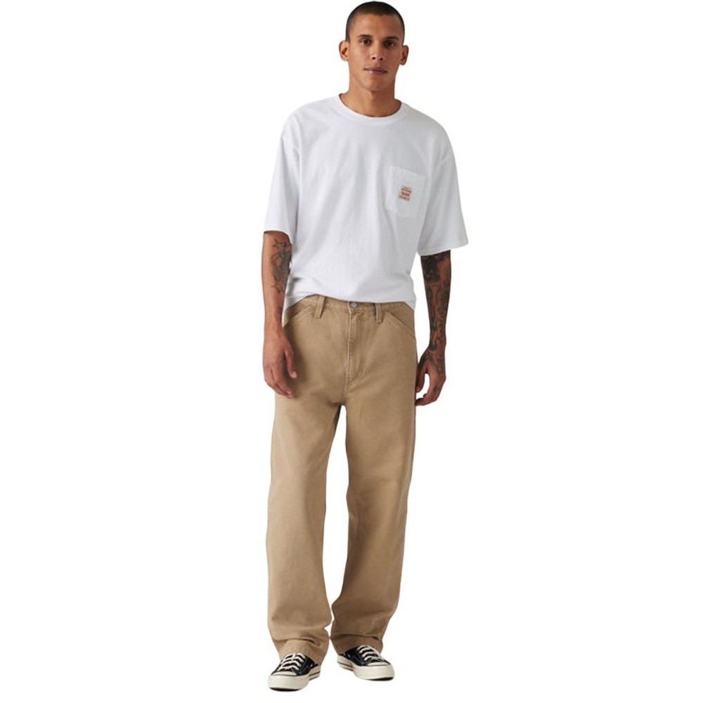 LEVIS 568 LOOSE STRT CARPENTER ΤΖΙΝ ΠΑΝΤΕΛΟΝΙ ΑΝΔΡΙΚΟ BEIGE
