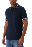 TOMMY JEANS REG TIPPED POLO T-SHIRT ΜΠΛΟΥΖΑ ΑΝΔΡΙΚΗ NAVY