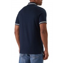TOMMY JEANS REG TIPPED POLO T-SHIRT ΜΠΛΟΥΖΑ ΑΝΔΡΙΚΗ NAVY