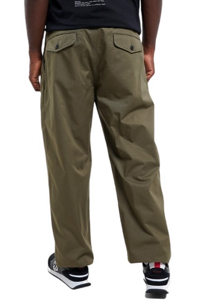 HUGO BOSS CASUAL TROUSERS ROY243 ΠΑΝΤΕΛΟΝΙ ΑΝΔΡΙΚΟ MILITARY GREEN