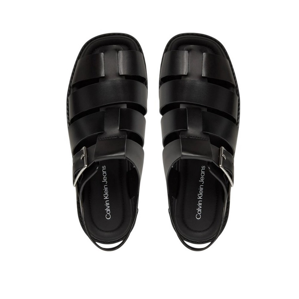 CALVIN KLEIN JEANS SQ MOLDED SDL FISHERMAN MG WN ΠΕΔΙΛΟ ΓΥΝΑΙΚΕΙΟ BLACK
