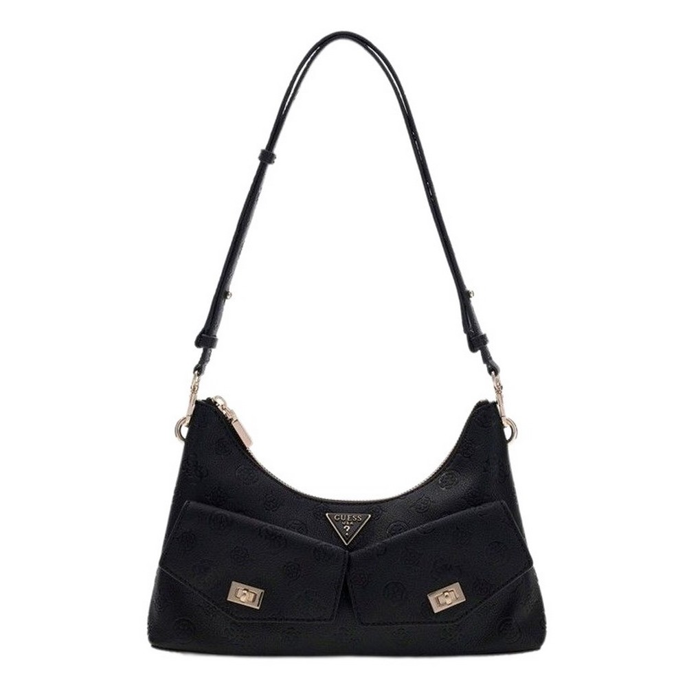 GUESS BLAKE CNVRTBL SHOULDER BAG ΤΣΑΝΤΑ ΓΥΝΑΙΚΕΙΑ BLACK