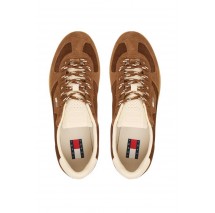 TOMMY JEANS THE GREENWICH EDGE SUEDE ΠΑΠΟΥΤΣΙ ΓΥΝΑΙΚΕΙΟ BROWN