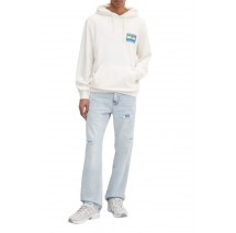 TOMMY JEANS  REG DNA FLAG PLAY HOODIE EXT ΦΟΥΤΕΡ ΜΠΛΟΥΖΑ ΑΝΔΡΙΚΗ OFF WHITE