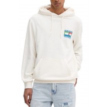 TOMMY JEANS  REG DNA FLAG PLAY HOODIE EXT ΦΟΥΤΕΡ ΜΠΛΟΥΖΑ ΑΝΔΡΙΚΗ OFF WHITE