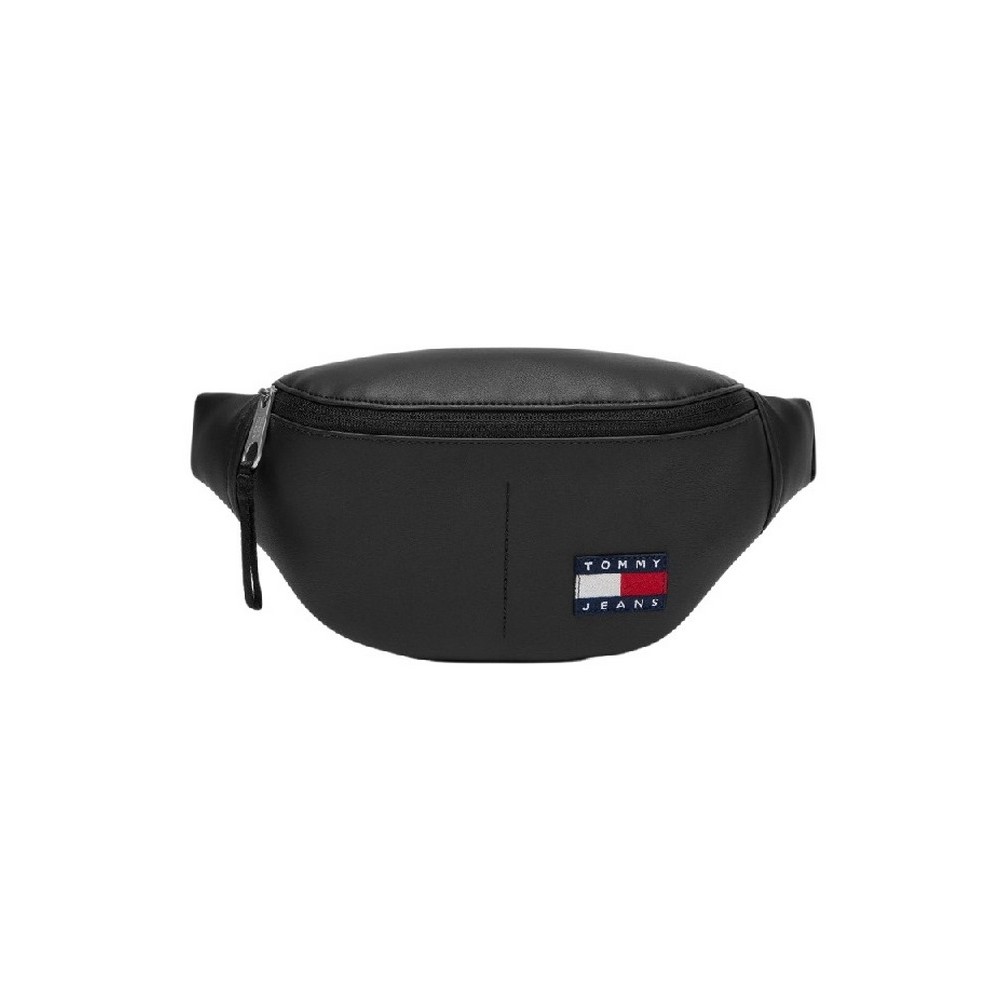 TOMMY JEANS ESS DAILY PU BUMBAG ΤΣΑΝΤΑ ΑΝΔΡΙΚΗ BLACK