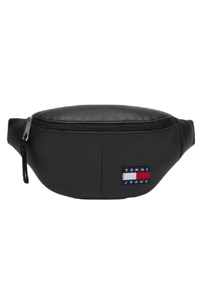 TOMMY JEANS ESS DAILY PU BUMBAG ΤΣΑΝΤΑ ΑΝΔΡΙΚΗ BLACK