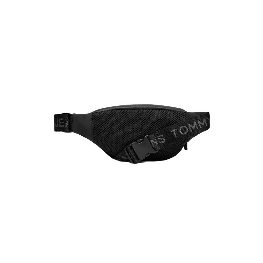 TOMMY JEANS ESS DAILY PU BUMBAG ΤΣΑΝΤΑ ΑΝΔΡΙΚΗ BLACK