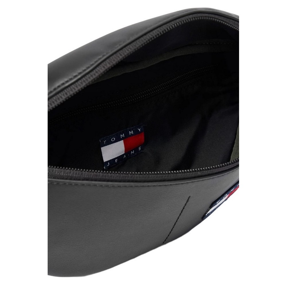 TOMMY JEANS ESS DAILY PU BUMBAG ΤΣΑΝΤΑ ΑΝΔΡΙΚΗ BLACK