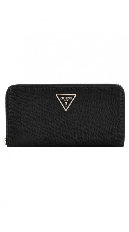 GUESS LAUREL SLG CHEQUE ORGANIZER ΠΟΡΤΟΦΟΛΙ ΓΥΝΑΙΚΕΙΟ BLACK