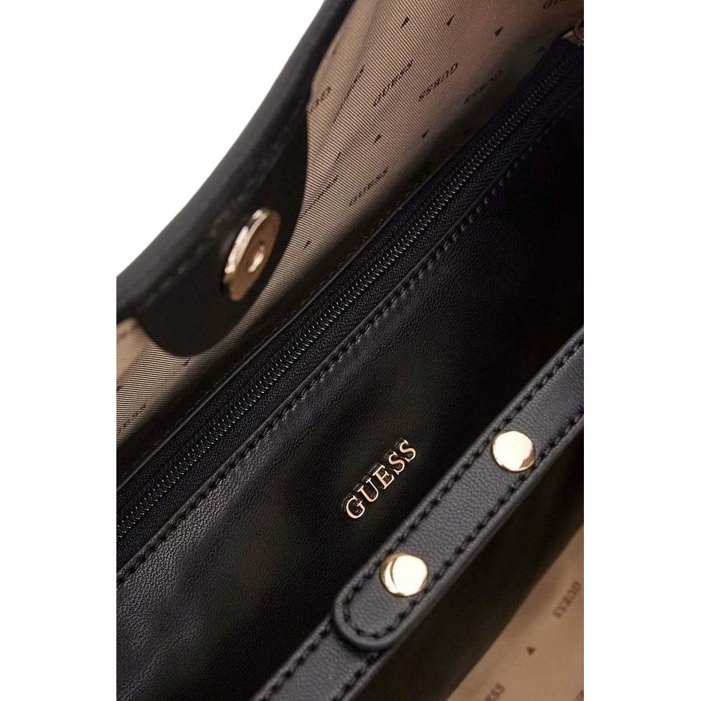 GUESS ADELASIA LARGE 2 IN 1 TOTE ΤΣΑΝΤΑ ΓΥΝΑΙΚΕΙΑ BLACK