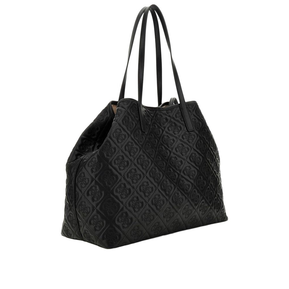GUESS ADELASIA LARGE 2 IN 1 TOTE ΤΣΑΝΤΑ ΓΥΝΑΙΚΕΙΑ BLACK