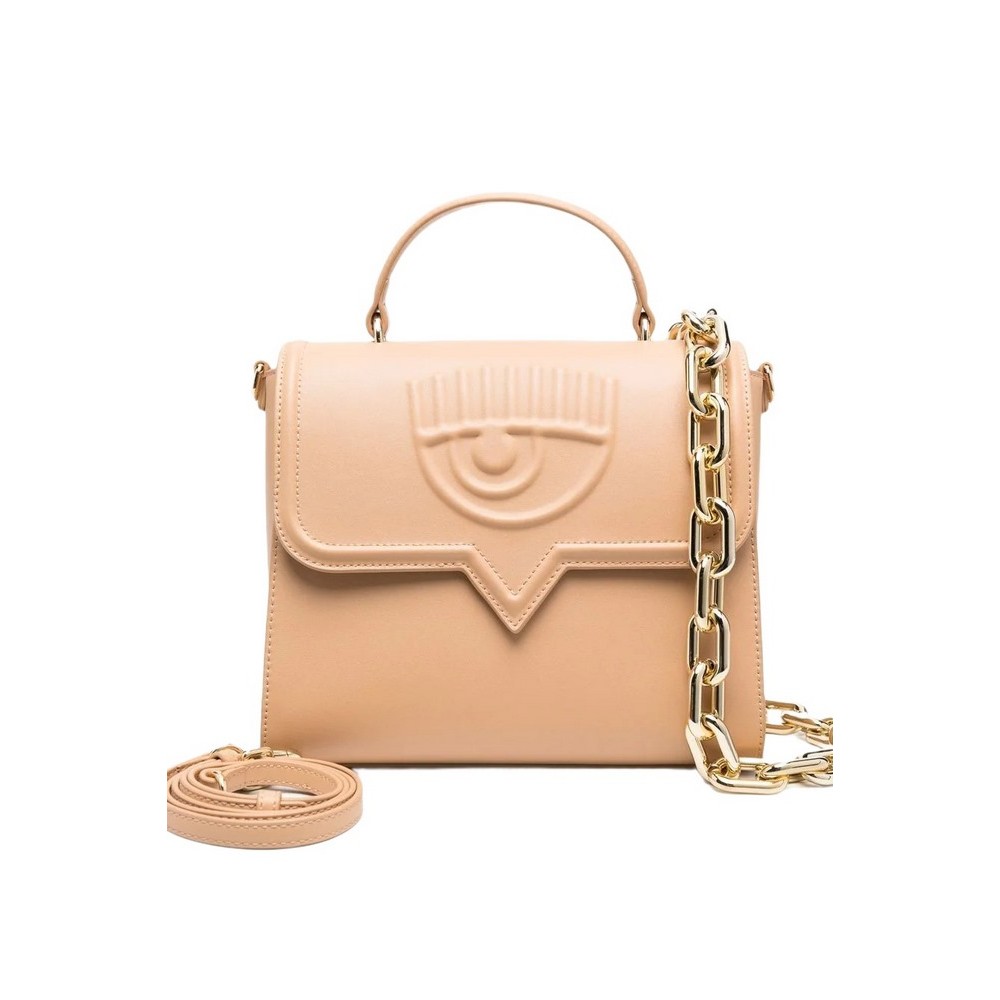 CHIARA FERRAGNI RANGE A-EYELIKE BAGS SMOOTH CALF ΤΣΑΝΤΑ ΓΥΝΑΙΚΕΙΟ BEIGE