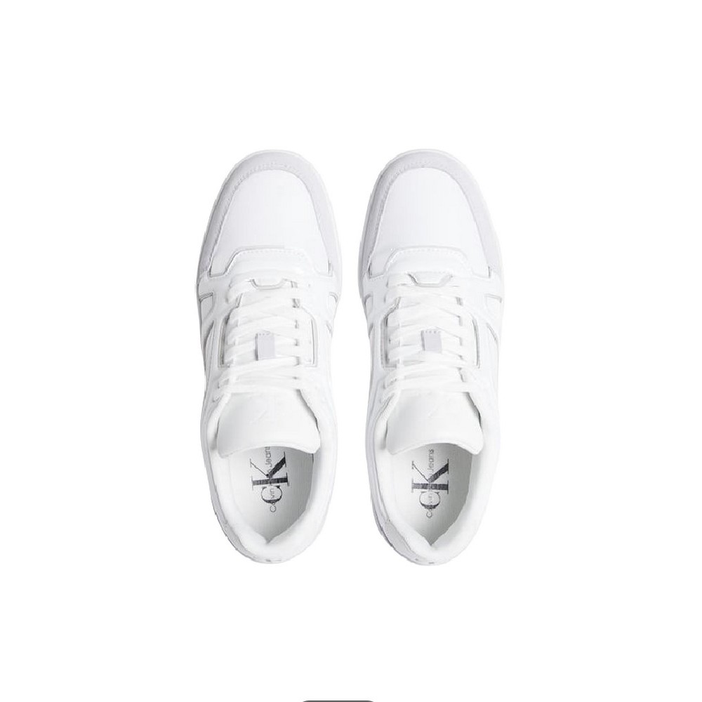 CALVIN KLEIN JEANS BASKET CUPSOLE LOW MIX NBS LUM ΠΑΠΟΥΤΣΙ ΑΝΔΡΙΚΟ BRIGHT WHITE