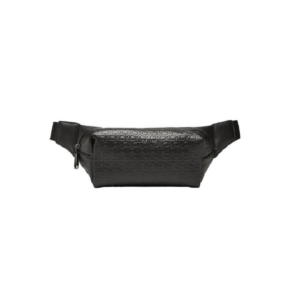 CALVIN KLEIN JEANS CK MUST MONO BLOCK WAISTBAG ΤΣΑΝΤΑ ΑΝΔΡΙΚΗ BLACK