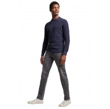 SUPERDRY TEXTURED CREW KNIT JUMPER ΜΠΛΟΥΖΑ ΠΛΕΚΤΗ ΑΝΔΡΙΚΗ NAVY