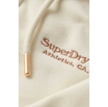 SUPERDRY ESSENTIAL LOGO ZIP HOODIE ΖΑΚΕΤΑ ΦΟΥΤΕΡ ΓΥΝΑΙΚΕΙΑ OFF WHITE