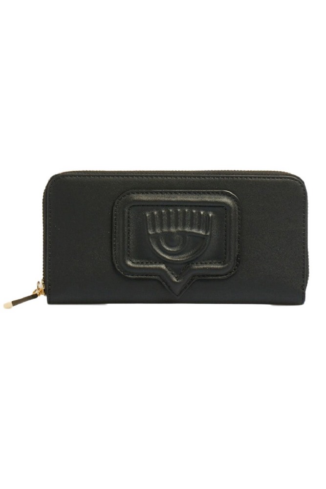 CHIARA FERRAGNI RANGE A - EYELIKE BAGS ΠΟΡΤΟΦΟΛΙ ΓΥΝΑΙΚΕΙΟ BLACK