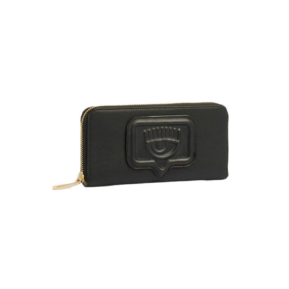 CHIARA FERRAGNI RANGE A - EYELIKE BAGS ΠΟΡΤΟΦΟΛΙ ΓΥΝΑΙΚΕΙΟ BLACK