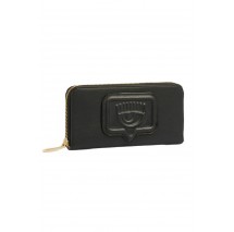 CHIARA FERRAGNI RANGE A - EYELIKE BAGS ΠΟΡΤΟΦΟΛΙ ΓΥΝΑΙΚΕΙΟ BLACK