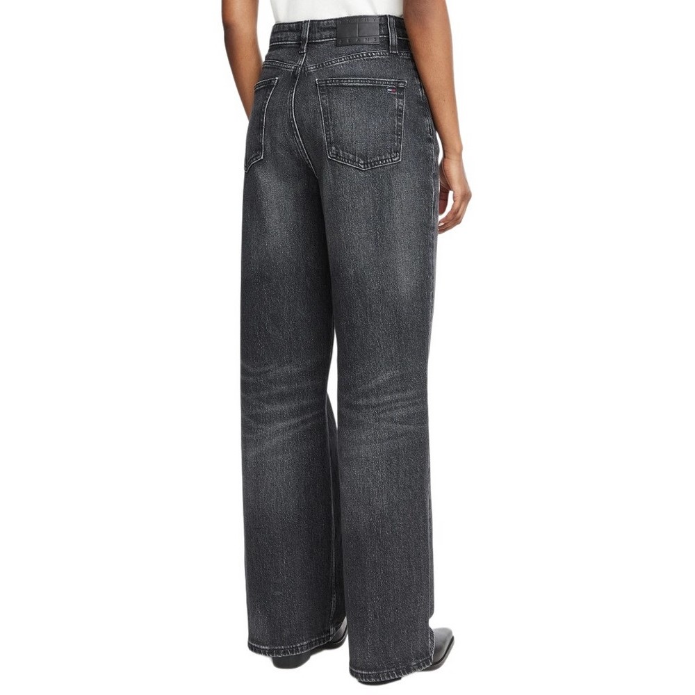 TOMMY JEANS CLAIRE HIGH RISE WIDE DJ0187 ΠΑΝΤΕΛΟΝΙ ΤΖΙΝ ΓΥΝΑΙΚΕΙΟ DENIM BLACK
