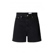 CALVIN KLEIN JEANS MOM SHORT ΣΟΡΤΣ ΓΥΝΑΙΚΕΙΟ BLACK DENIM