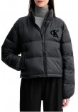 TOMMY JEANS GRAPHIC LOGO PUFFER JACKET ΜΠΟΥΦΑΝ ΓΥΝΑΙΚΕΙΟ BLACK