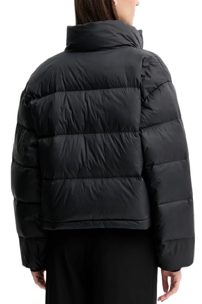 TOMMY JEANS GRAPHIC LOGO PUFFER JACKET ΜΠΟΥΦΑΝ ΓΥΝΑΙΚΕΙΟ BLACK