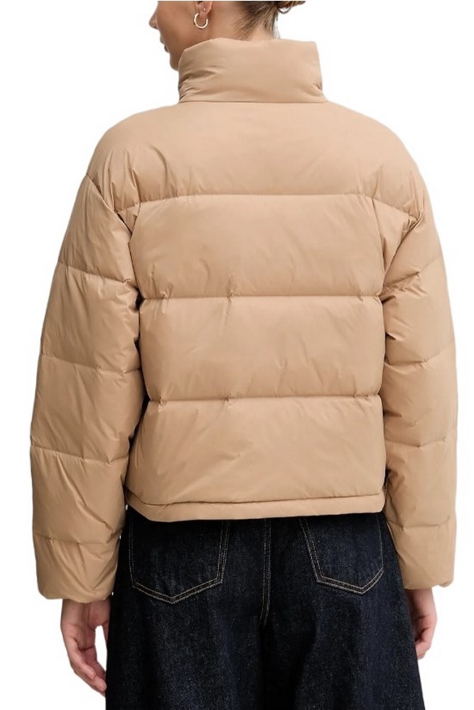 TOMMY JEANS GRAPHIC LOGO PUFFER JACKET ΜΠΟΥΦΑΝ ΓΥΝΑΙΚΕΙΟ BEIGE