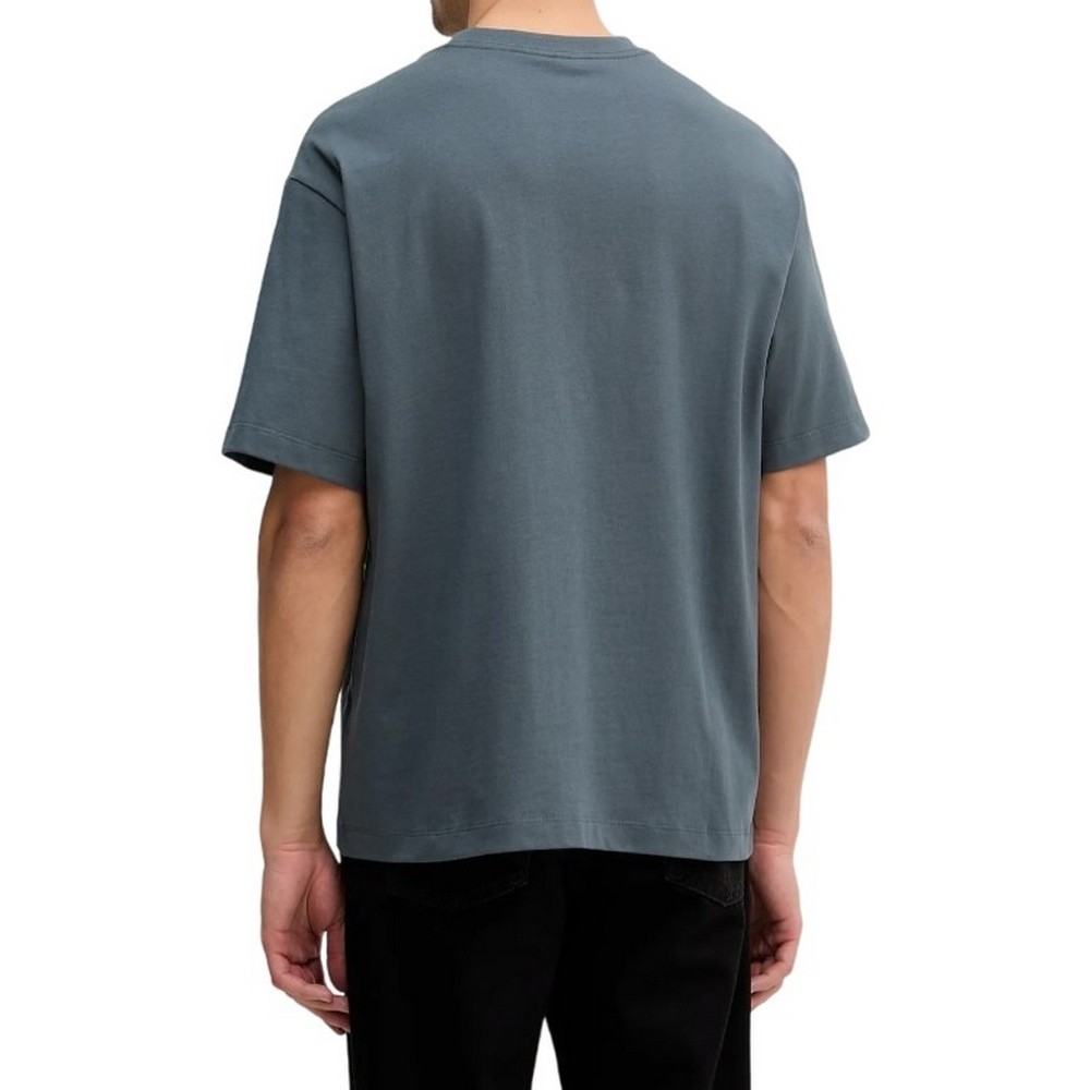 CALVIN KLEIN JEANS 16S TRICOLOR MONOLOGO GRAPHIC T-SHIRT ΜΠΛΟΥΖΑ ΑΝΔΡΙΚΗ NIGHT BLUE