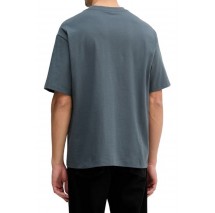 CALVIN KLEIN JEANS 16S TRICOLOR MONOLOGO GRAPHIC T-SHIRT ΜΠΛΟΥΖΑ ΑΝΔΡΙΚΗ NIGHT BLUE