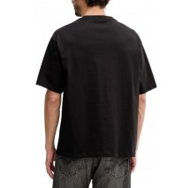 CALVIN KLEIN JEANS 16S TRICOLOR MONOLOGO GRAPHIC T-SHIRT ΜΠΛΟΥΖΑ ΑΝΔΡΙΚΗ BLACK