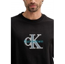 CALVIN KLEIN JEANS 16S TRICOLOR MONOLOGO GRAPHIC T-SHIRT ΜΠΛΟΥΖΑ ΑΝΔΡΙΚΗ BLACK