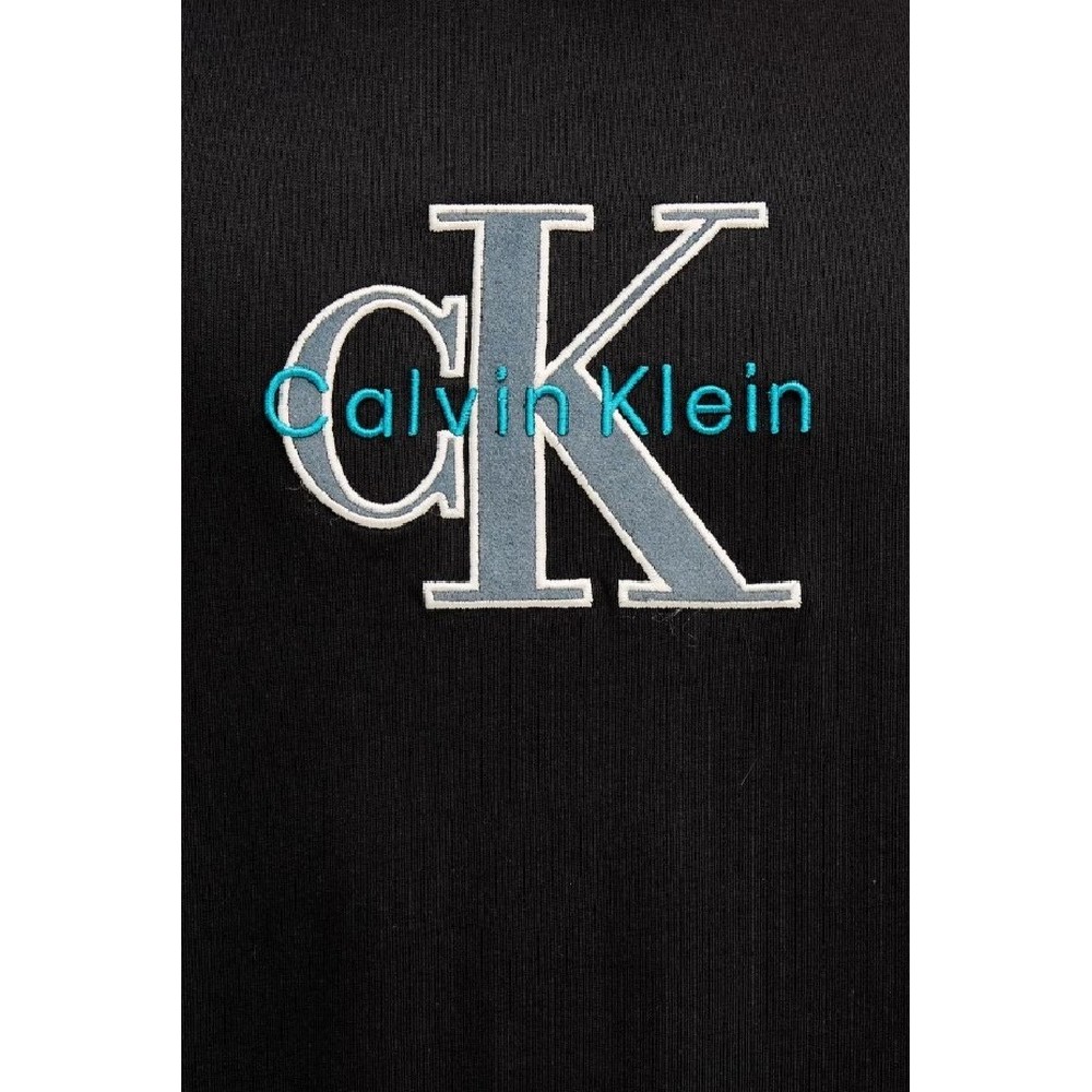 CALVIN KLEIN JEANS 16S TRICOLOR MONOLOGO GRAPHIC T-SHIRT ΜΠΛΟΥΖΑ ΑΝΔΡΙΚΗ BLACK